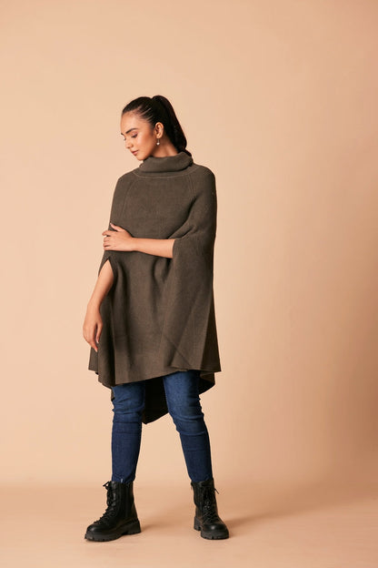 Ellena - Turtle Neck Pullover Sweater