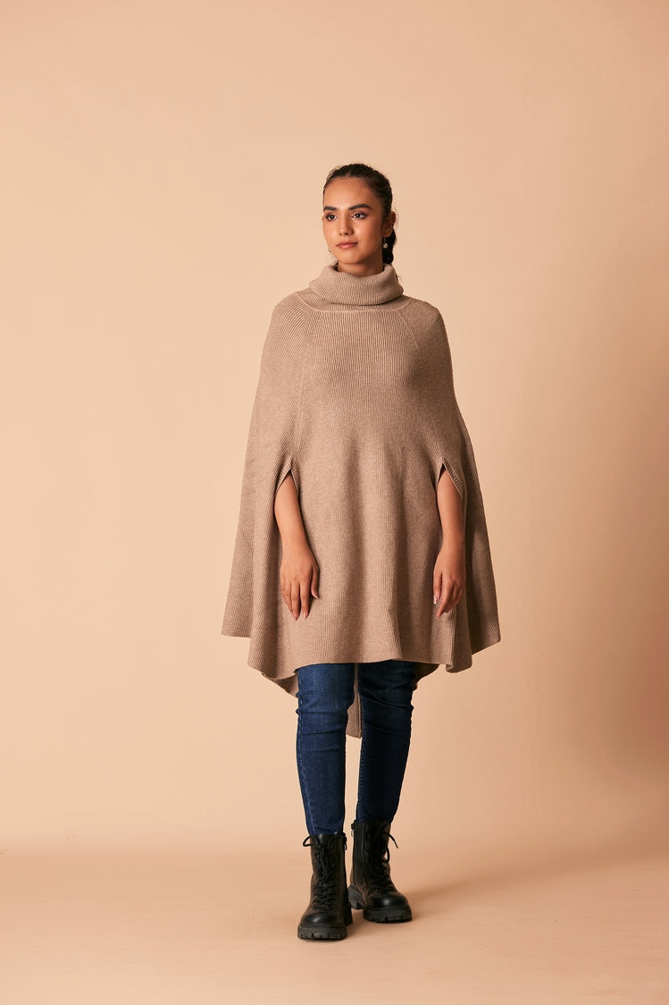 Ellena - Turtle Neck Pullover Sweater