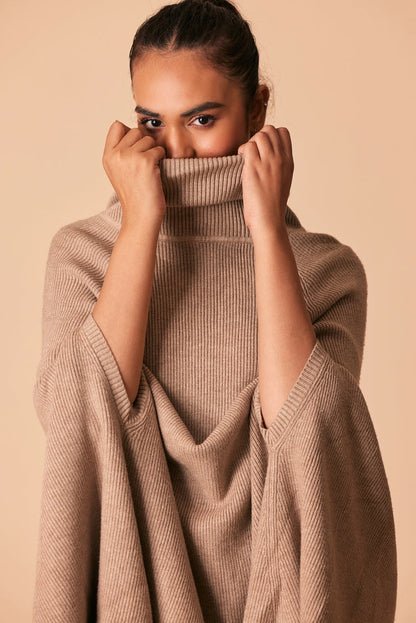 Ellena - Turtle Neck Pullover Sweater