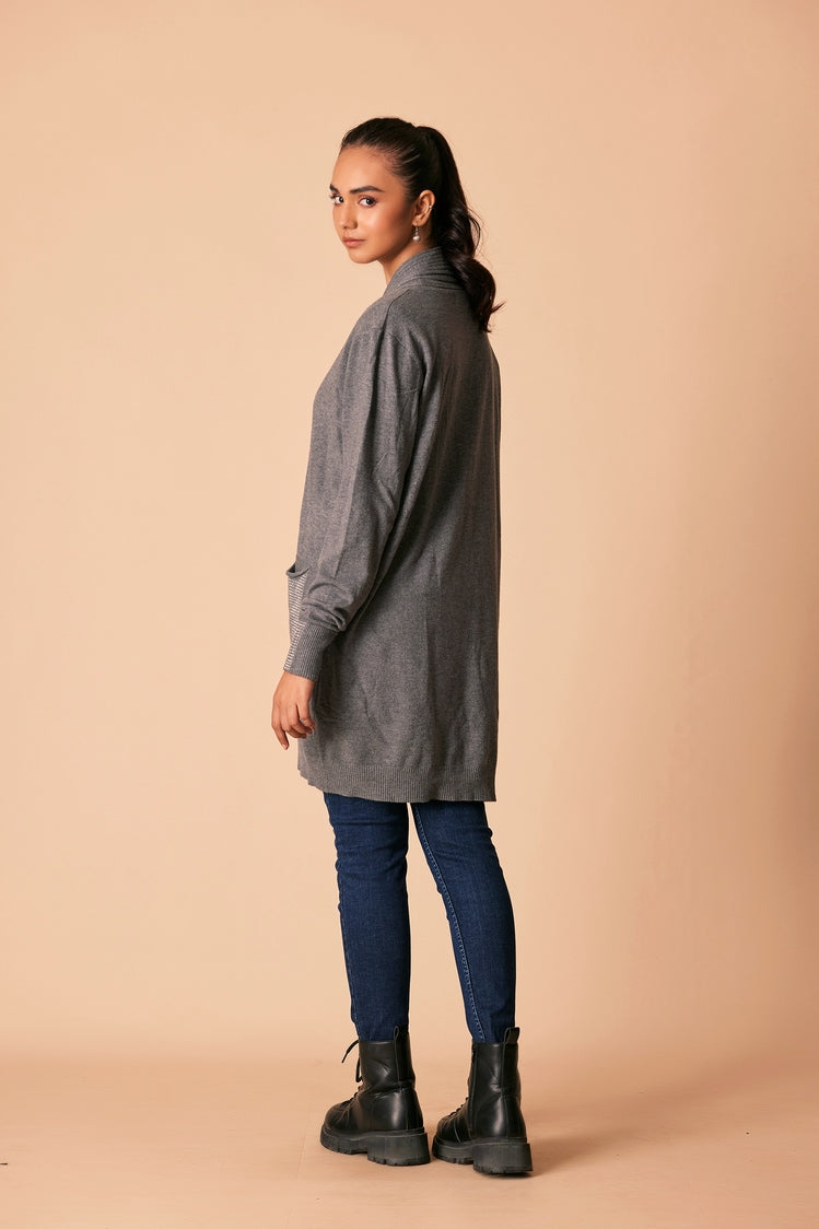 Ellena - Shawl Collar Cardigan Sweater