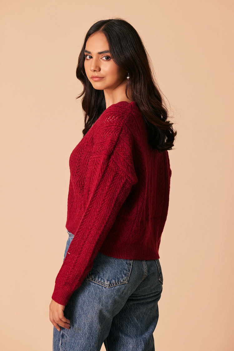 Ellena - V-Neck Cardigan Sweater