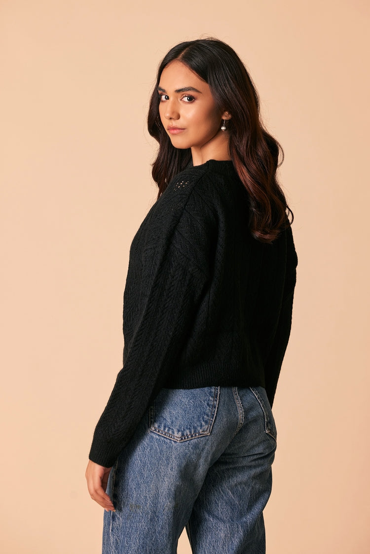 Ellena - V-Neck Cardigan Sweater