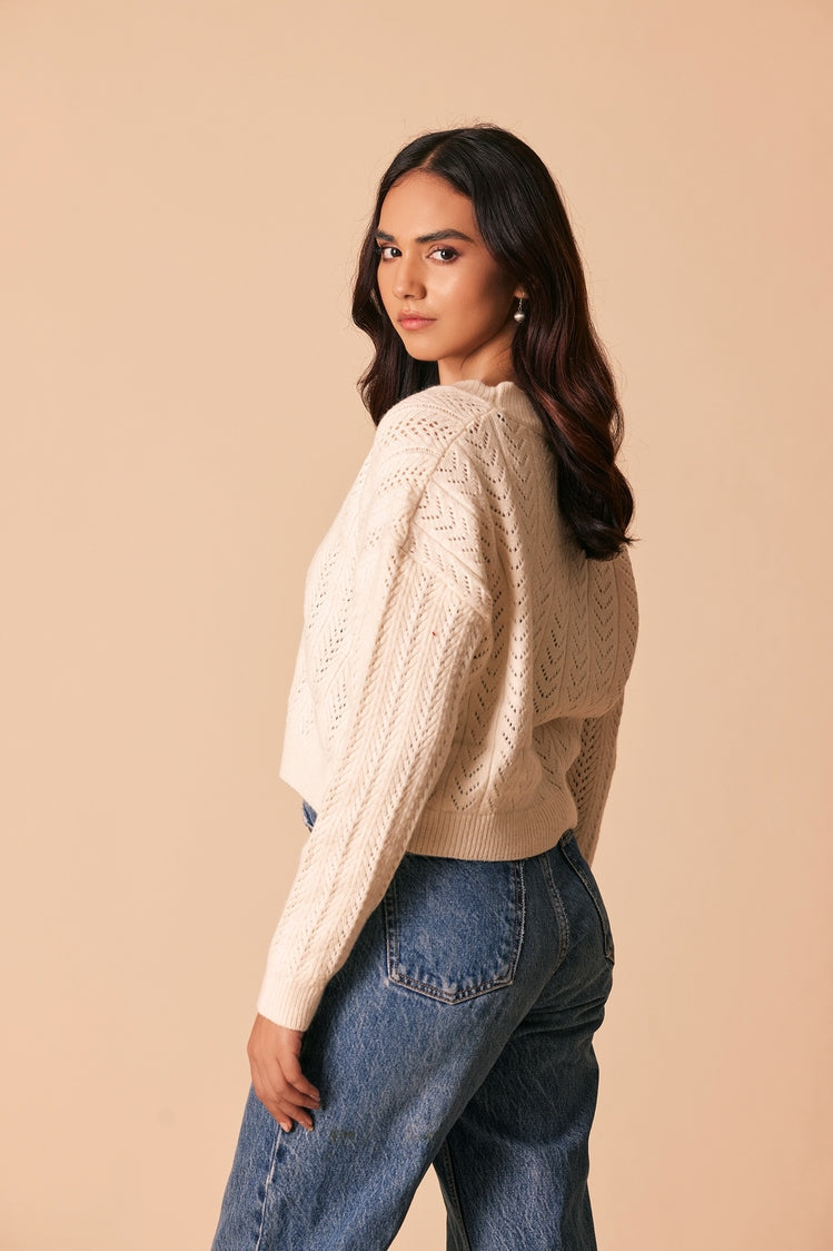 Ellena - V-Neck Cardigan Sweater