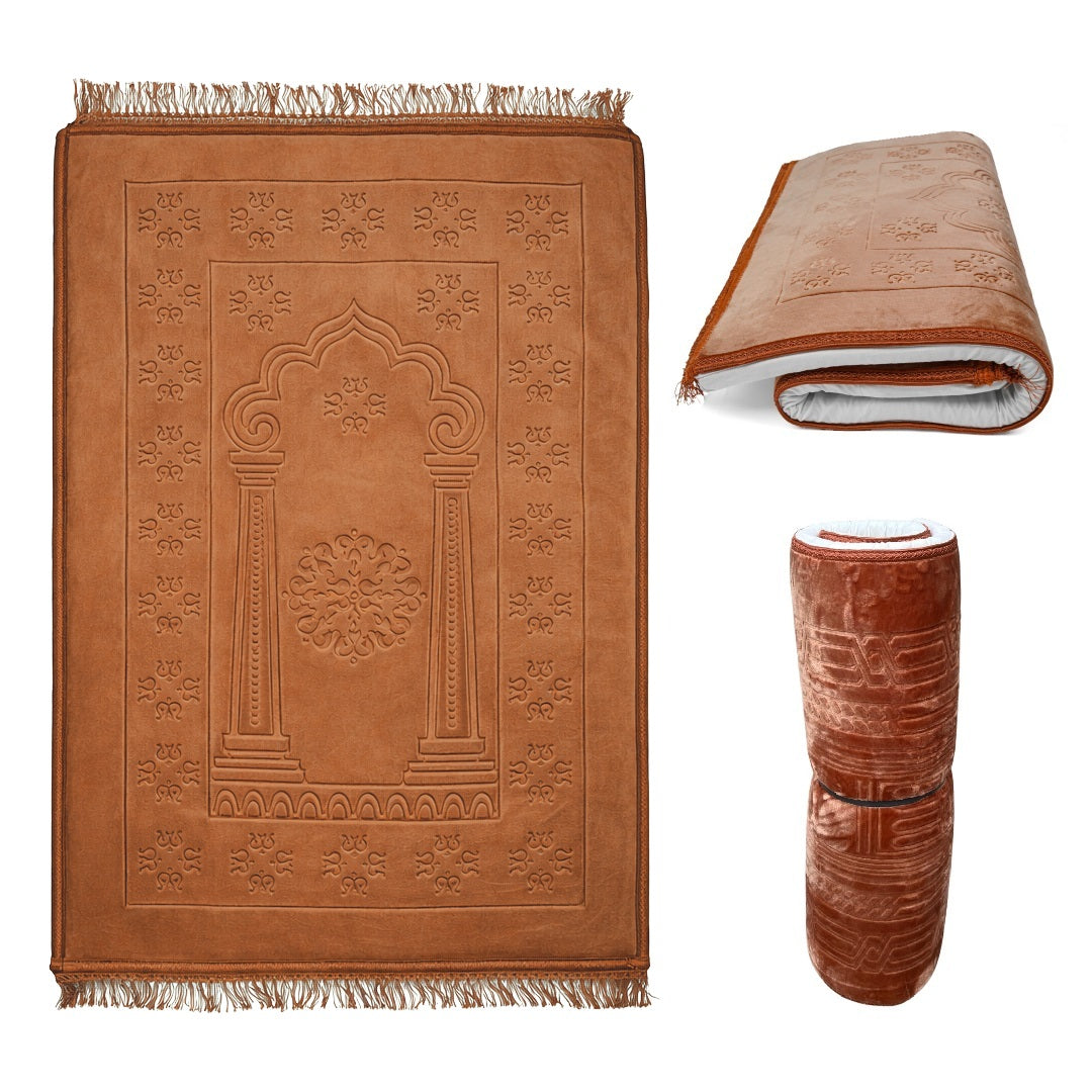 Premium 1-Inch Foam Prayer Mat – Comfortable Janamaz