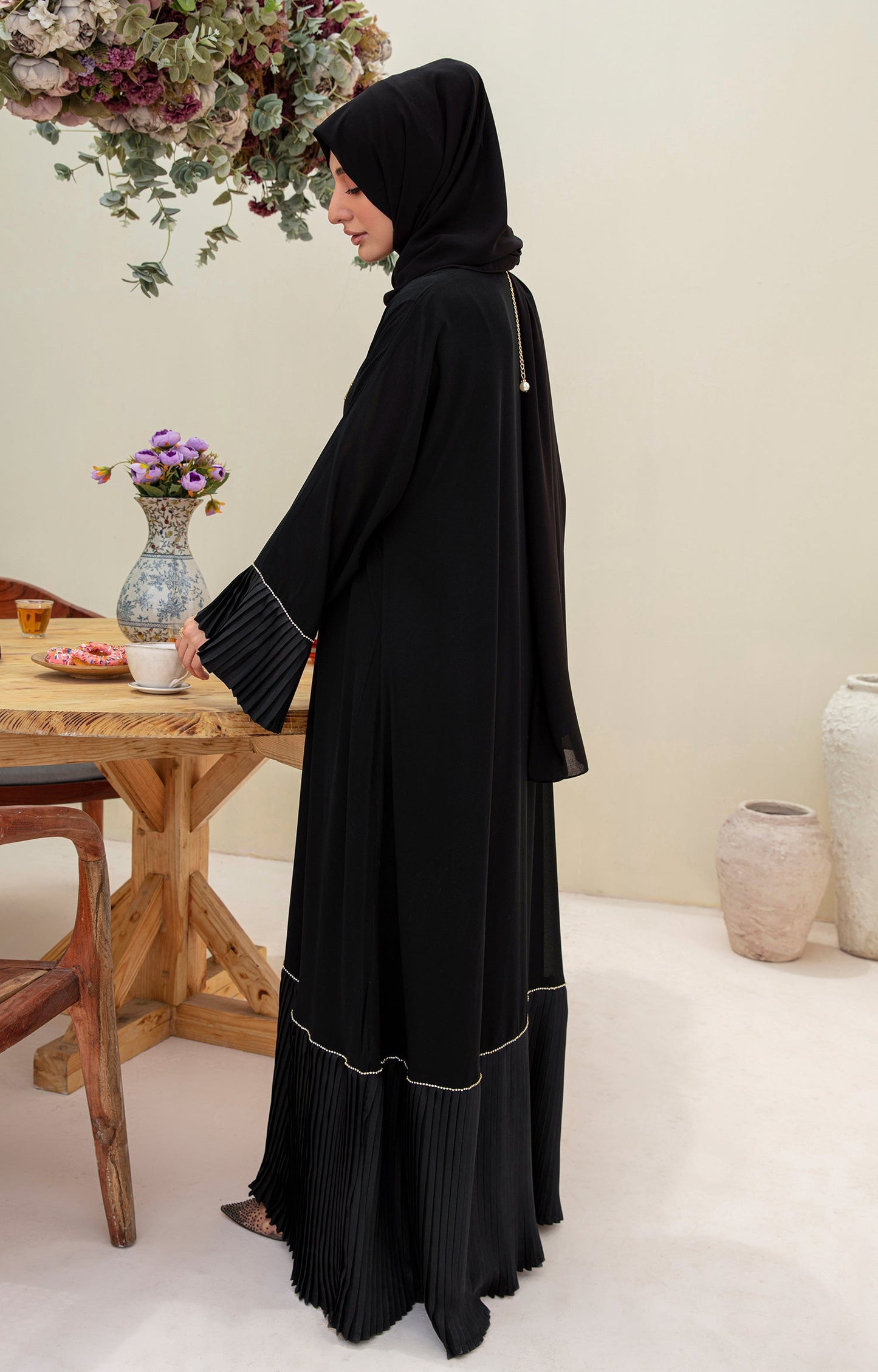 Hareer - ELMIRA FRONT OPEN ABAYA