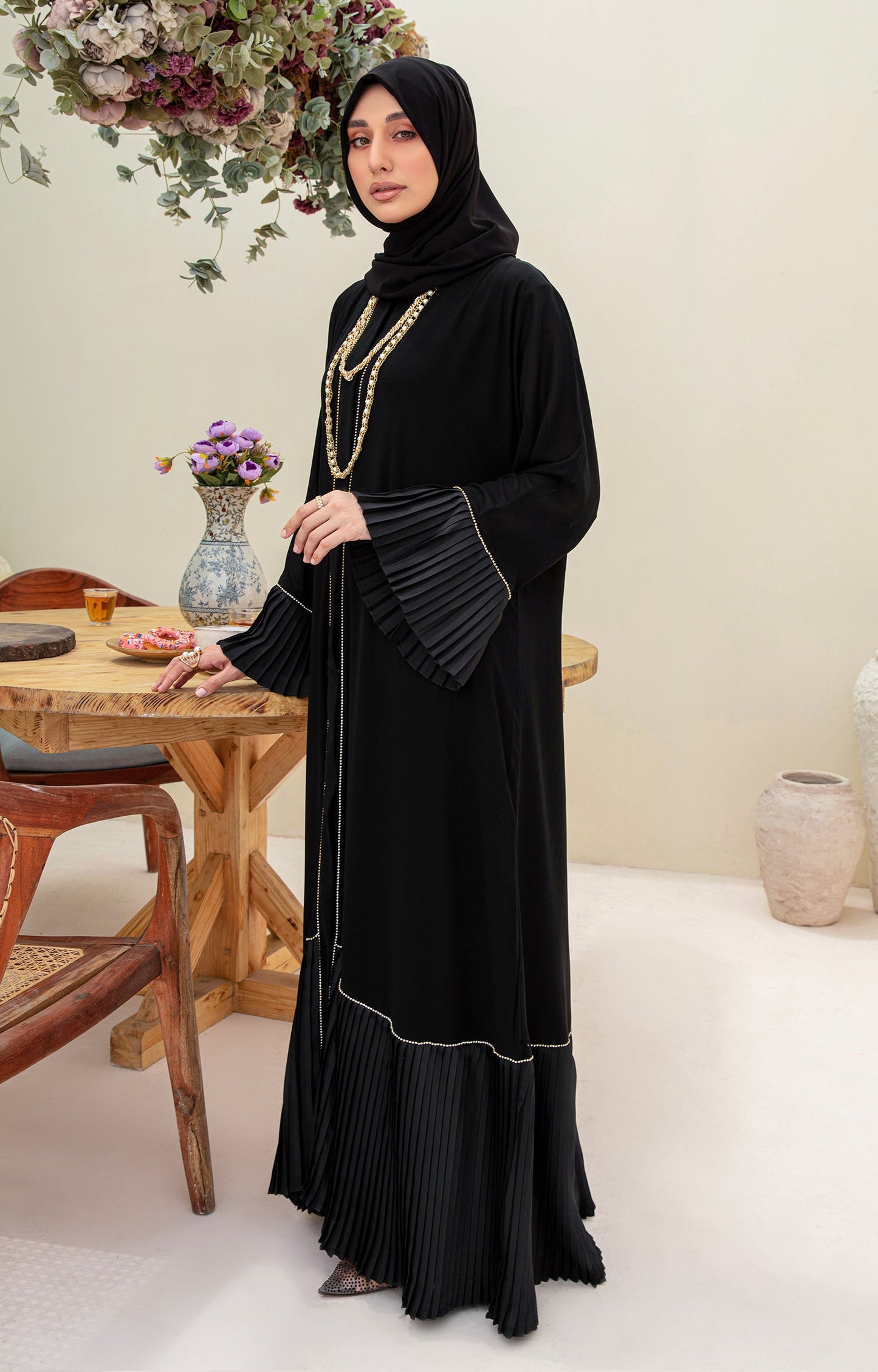 Hareer - ELMIRA FRONT OPEN ABAYA