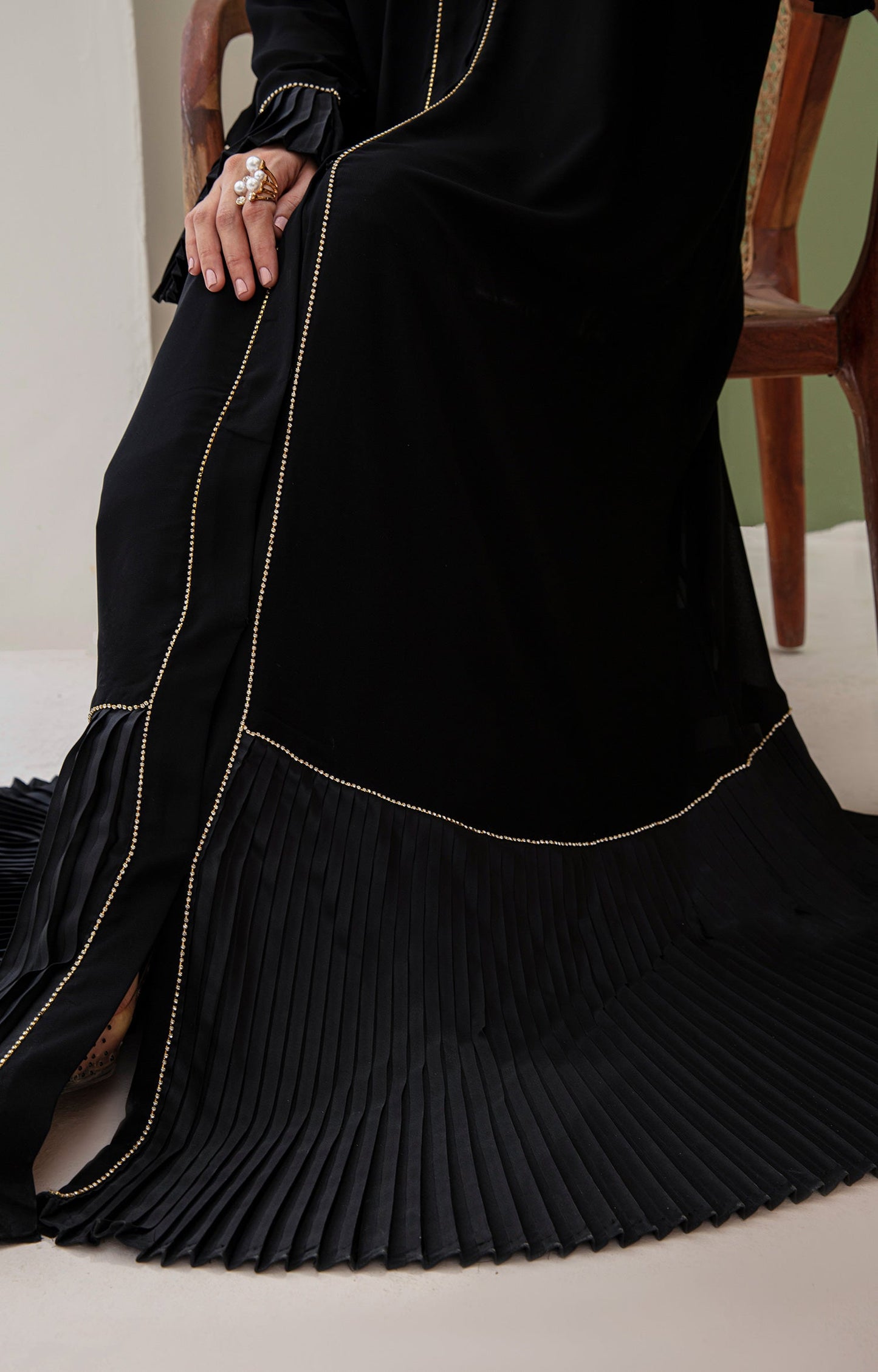 Hareer - ELMIRA FRONT OPEN ABAYA