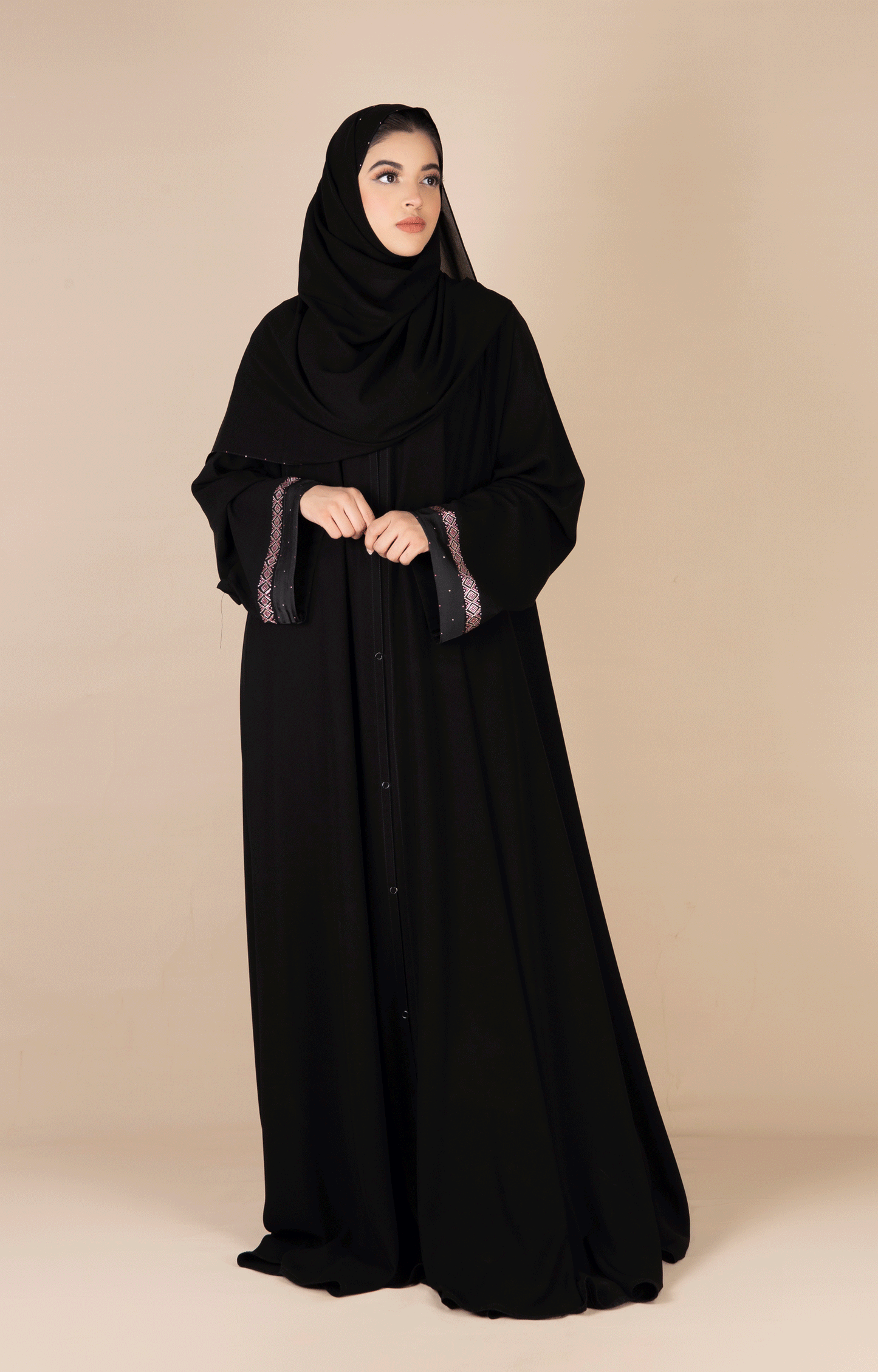 Hareer - BLACK BERRY ABAYA