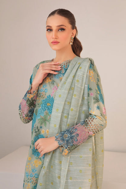 Baroque - EMBROIDERED LAWN UF-310