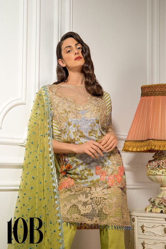 Sobia Nazir - Design 10B Spring/Summer Lawn 2017