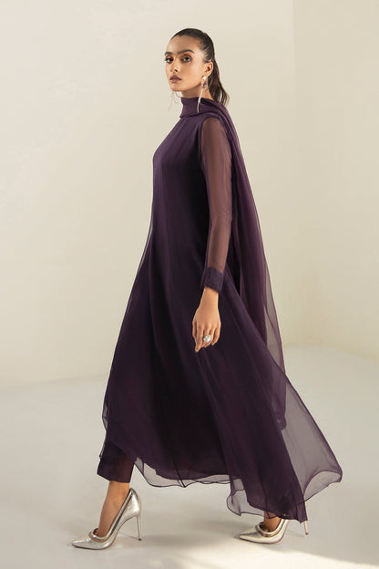 Baroque - PLAIN CHIFFON FROCK PR-583