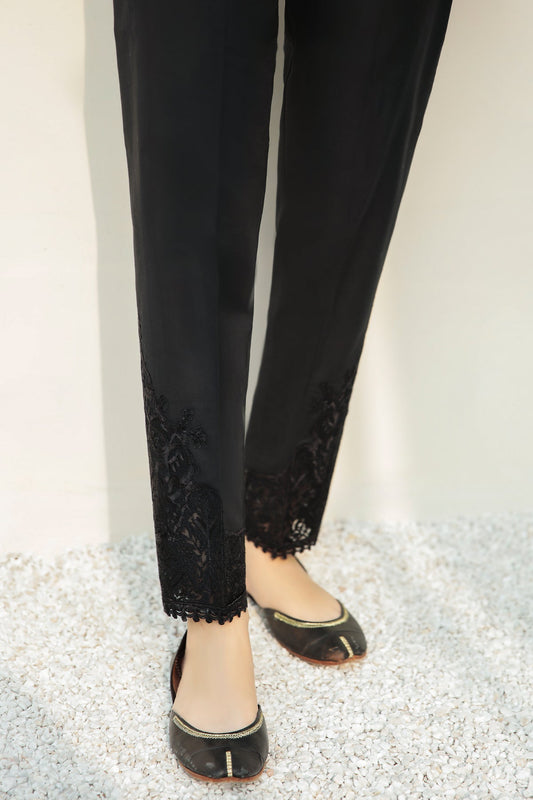 Baroque - EMBROIDERED COTTON TROUSER 198