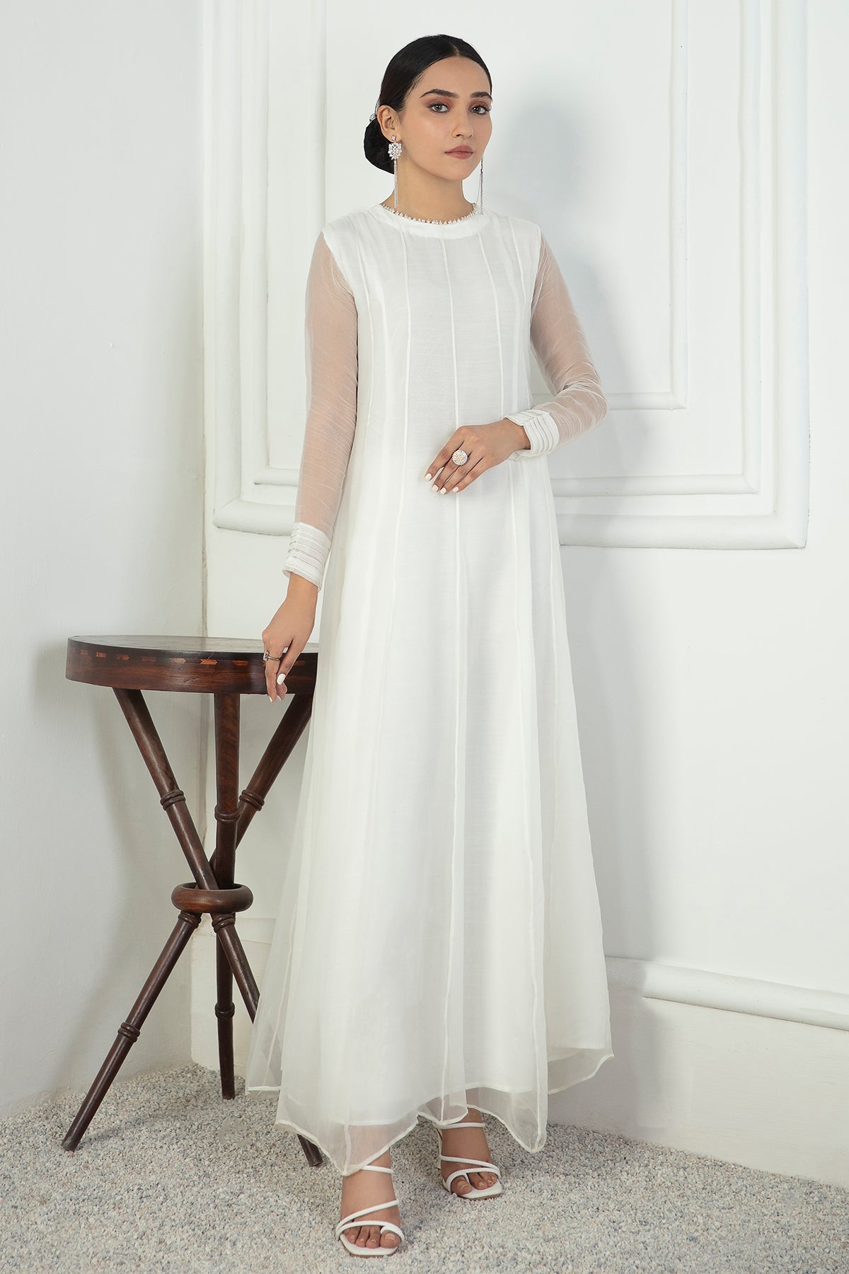 Baroque - PLAIN CHIFFON FROCK PR-578