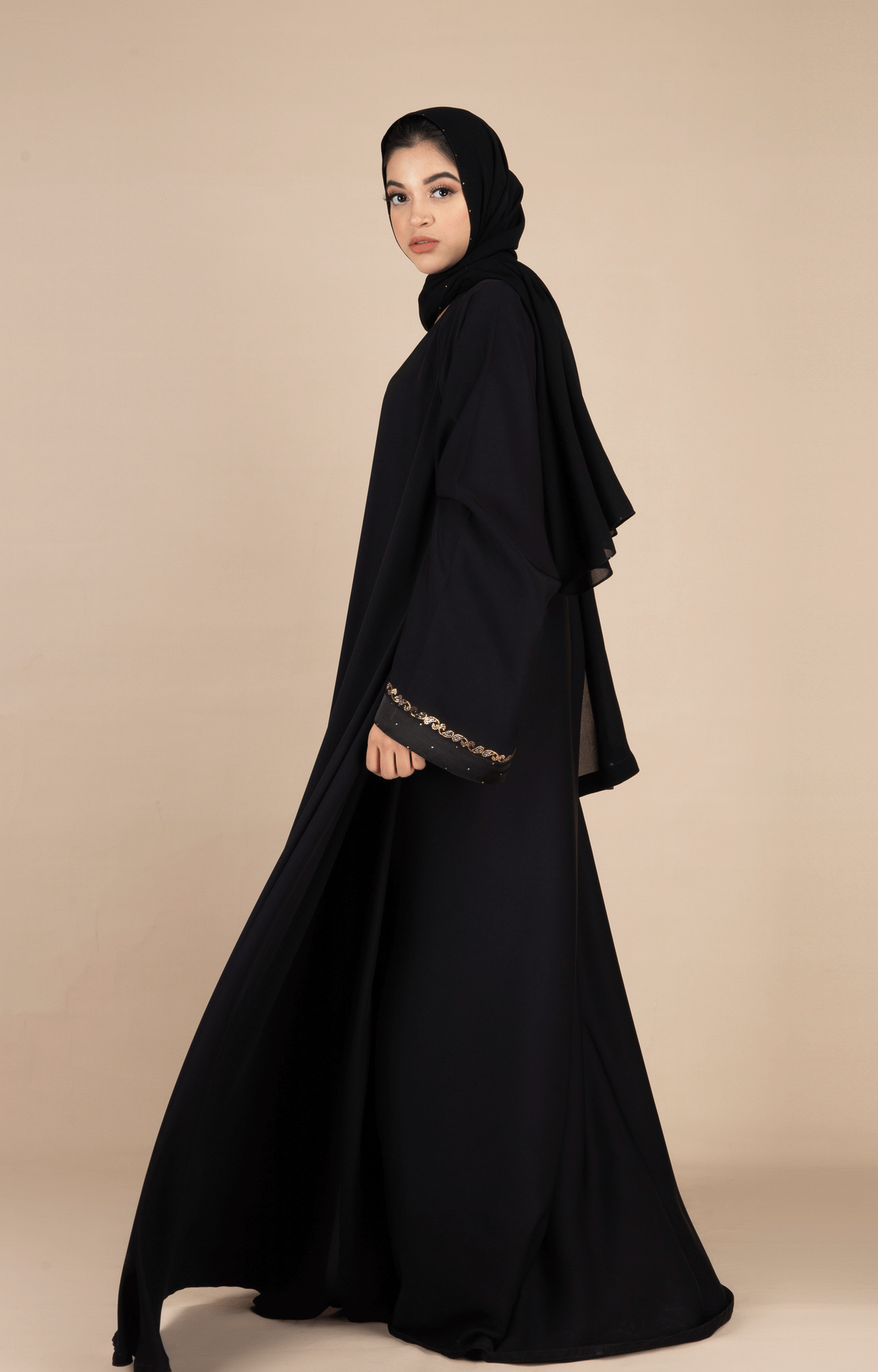 Hareer - Paisley Abaya