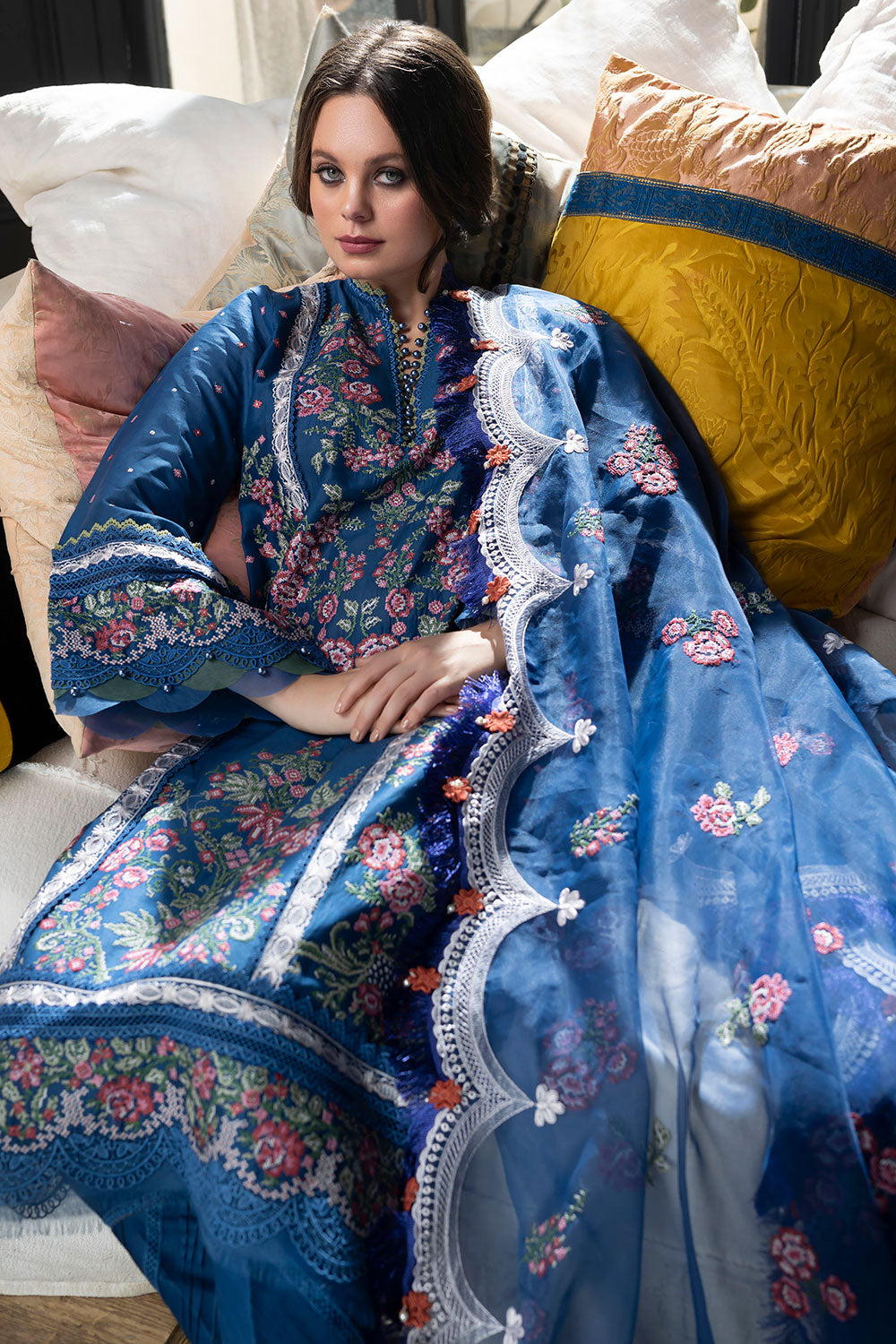 Sobia Nazir - Design 14A Luxury Lawn 2023 Unstitched