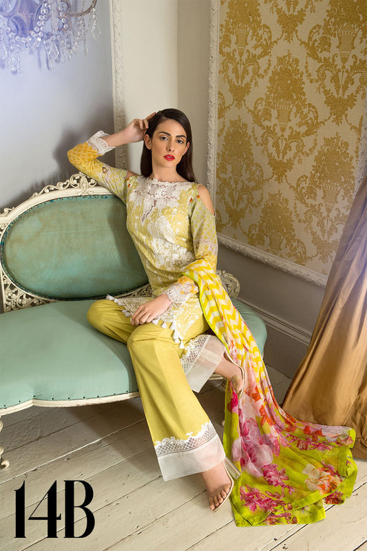 Sobia Nazir - Design 14B Spring/Summer Lawn 2017