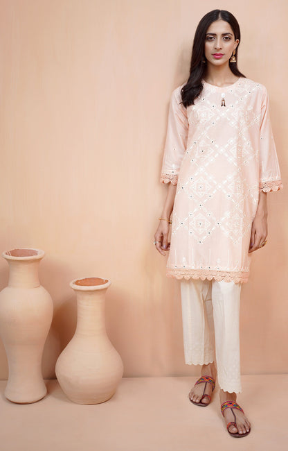 Hareer - PINK FIESTA - EMBROIDERED SHIRT