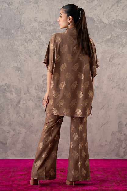 Charizma - 2-PC Printed Staple Jacquard with Trouser CMA-3-277