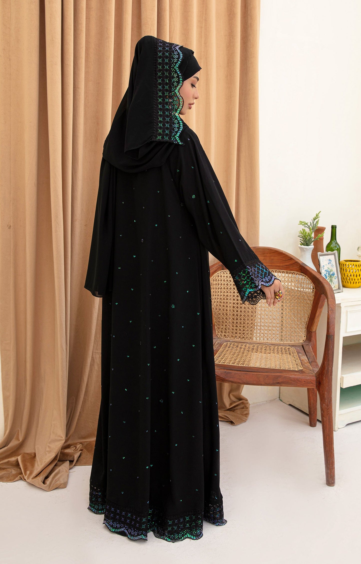 Hareer - ALARA BLACK MODEST WEAR ABAYA