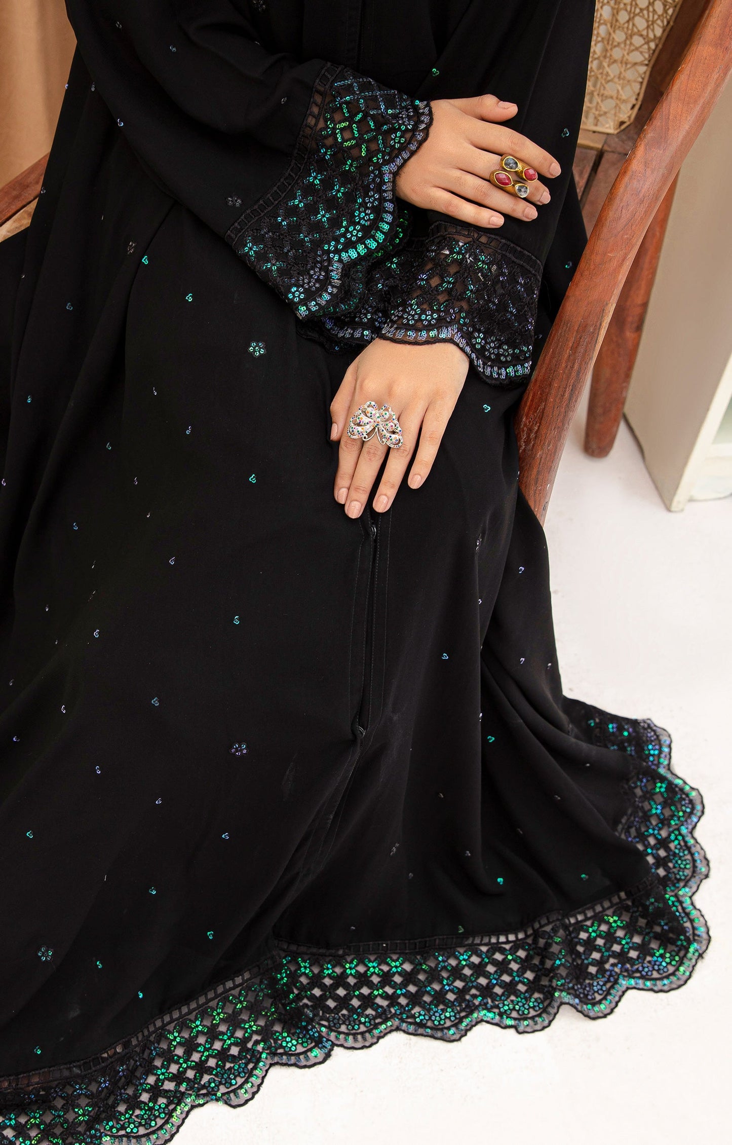 Hareer - ALARA BLACK MODEST WEAR ABAYA