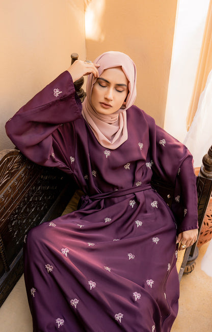 Hareer - WINE BLOOM MAXI ABAYA