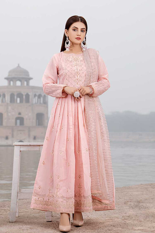 Ellena - 3-PC Stitched Paper Cotton Suit