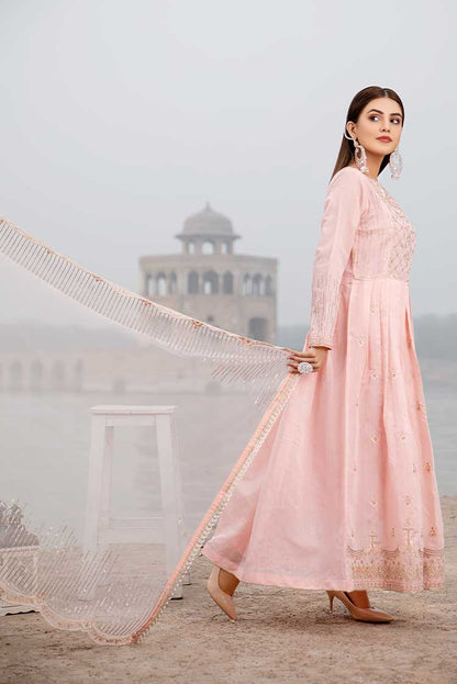 Ellena - 3-PC Stitched Paper Cotton Suit