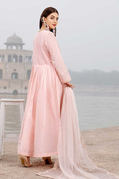 Ellena - 3-PC Stitched Paper Cotton Suit