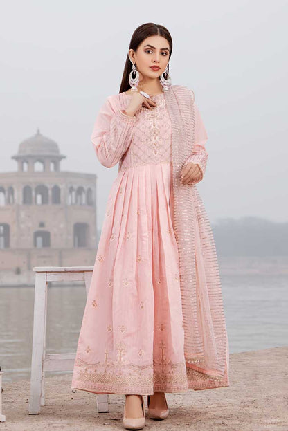 Ellena - 3-PC Stitched Paper Cotton Suit