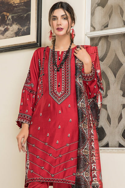 Ellena - 3-PC Stitched Viscose Suit