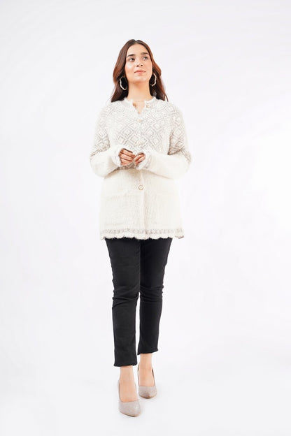 Ellena - Round Neck Cardigan Sweater