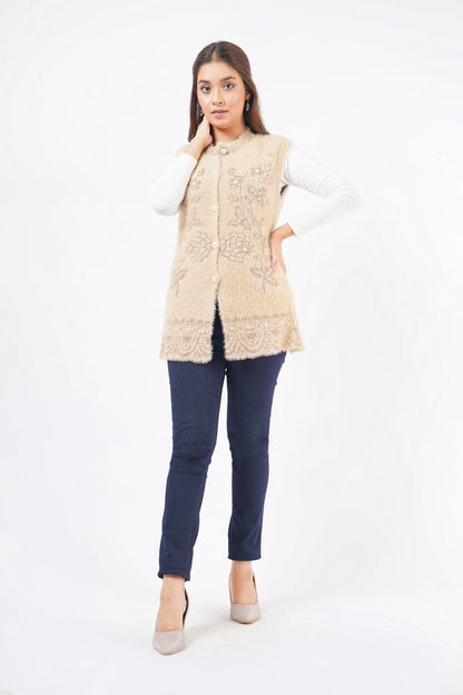 Ellena - Round Neck Cardigan Sweater