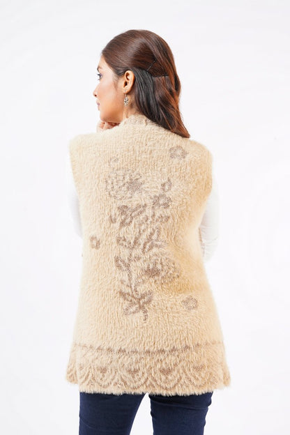 Ellena - Round Neck Cardigan Sweater