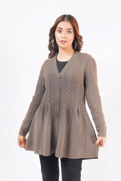 Ellena - V-Neck Cardigan Sweater