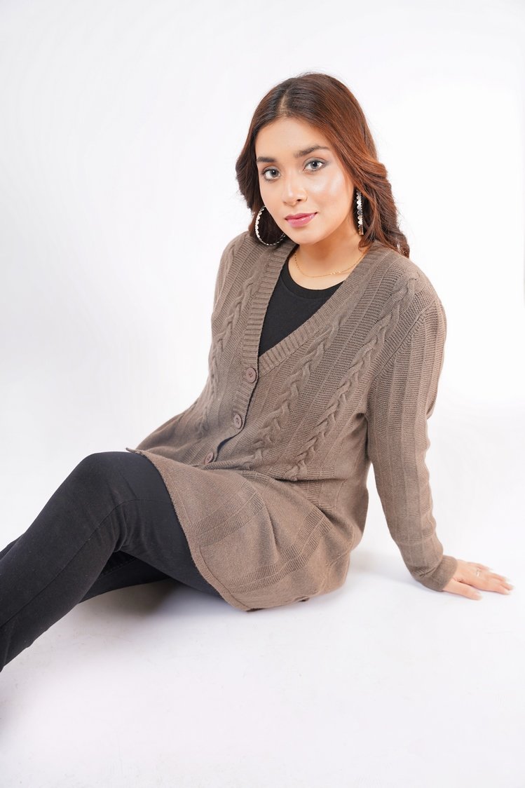 Ellena - V-Neck Cardigan Sweater