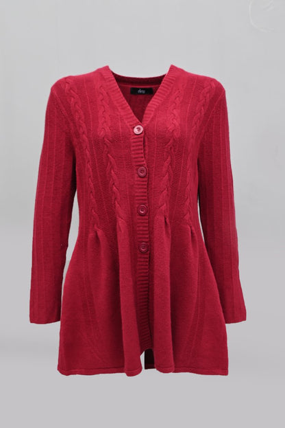 Ellena - V-Neck Cardigan Sweater