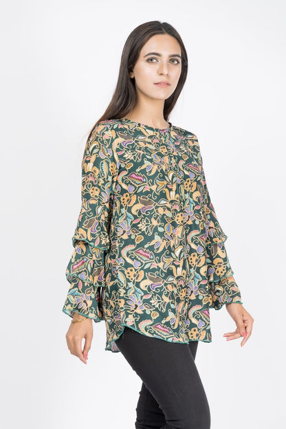 Ellena - Printed Georgette Top