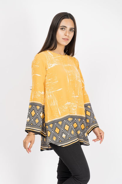 Ellena - Printed Georgette Top