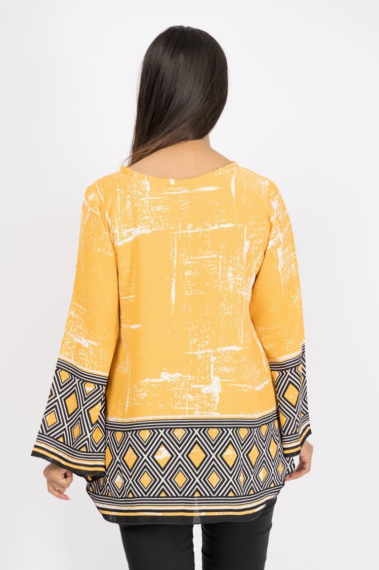 Ellena - Printed Georgette Top