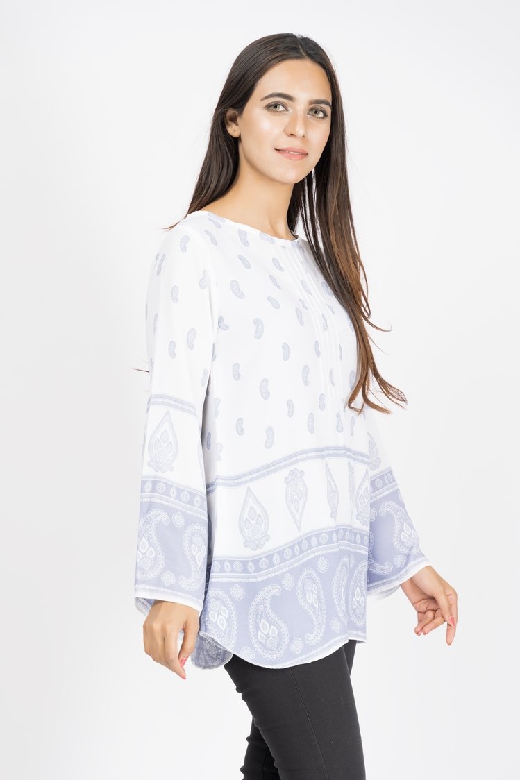 Ellena - Printed Georgette Top