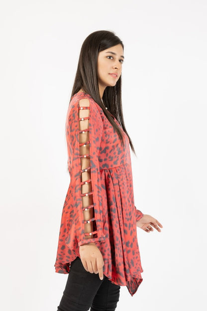 Ellena - Printed Georgette Top