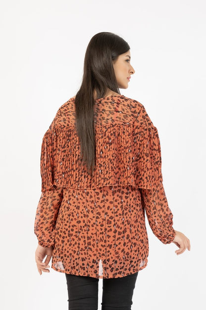 Ellena - Printed Georgette Top