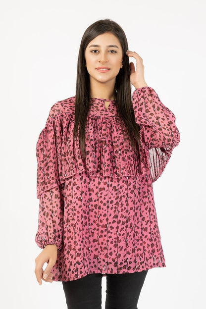 Ellena - Printed Georgette Top