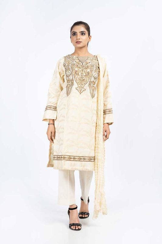 Ellena - 1-PC Stitched Jacquard Kurti