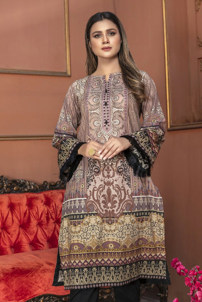 Ellena - 1-PC Stitched Lawn Kurti