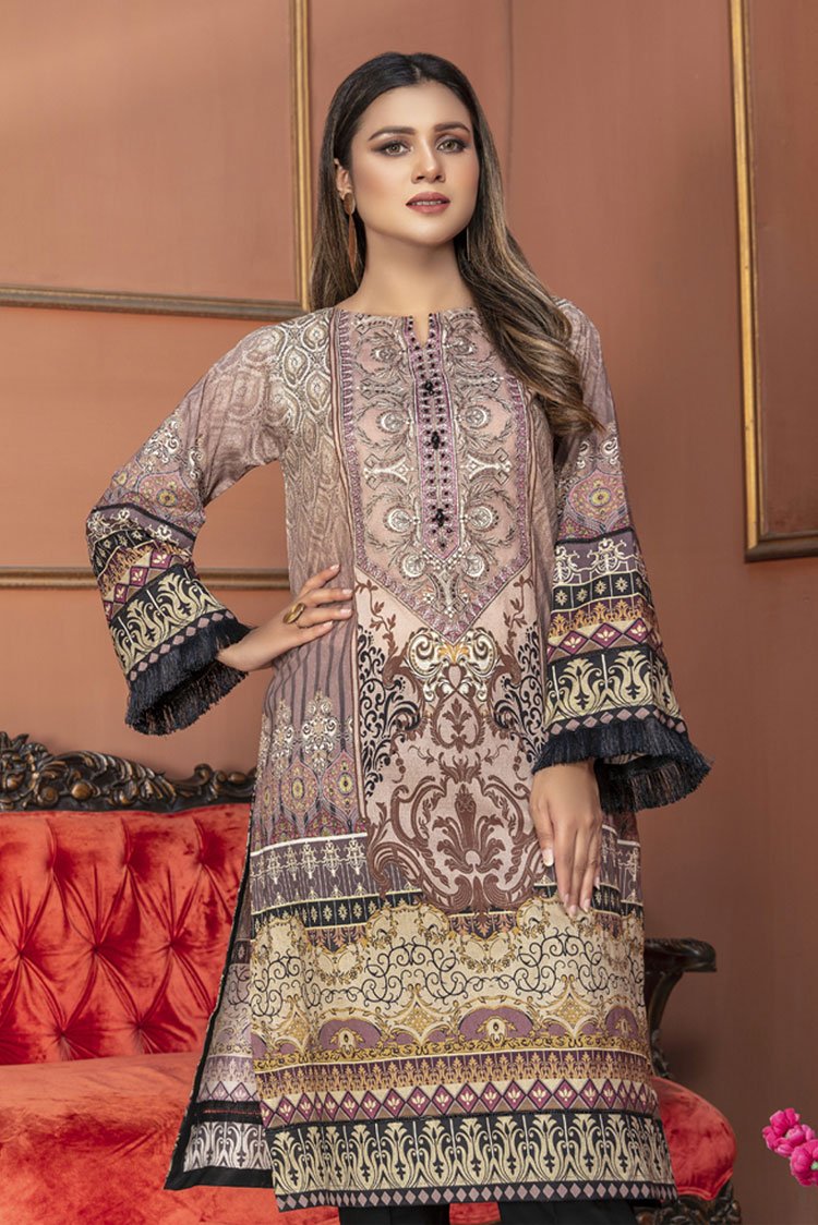 Ellena - 1-PC Stitched Lawn Kurti