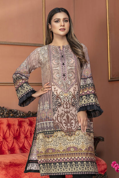 Ellena - 1-PC Stitched Lawn Kurti