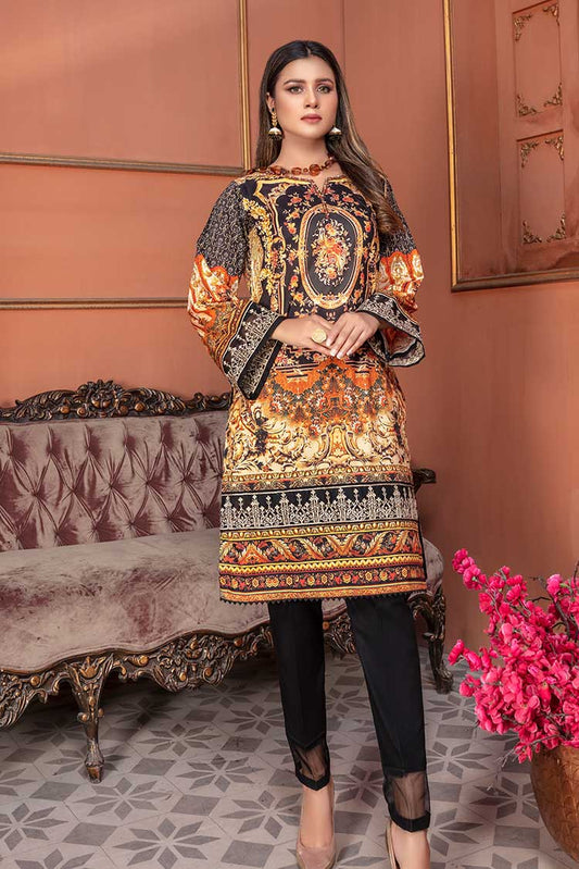 Ellena - 1-PC Stitched Lawn Kurti