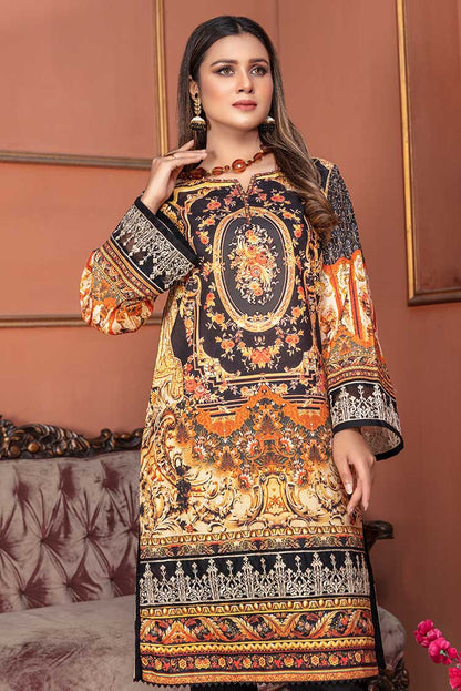 Ellena - 1-PC Stitched Lawn Kurti