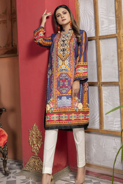 Ellena - 1-PC Stitched Lawn Kurti